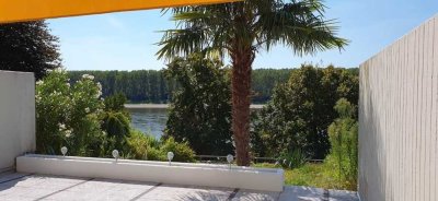 HIGHLIGHT: Wohnen mit Rheinblick Maisonette Wohnung in Köln-Porz Ensen