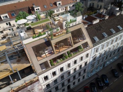 Penthouse Living in Bestlage des 3. Bezirks I Wien Mitte