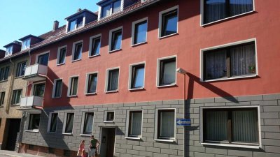 Tolle Maisonettewohnung mit Balkon und Einbauküche in der Mitte der Stadt