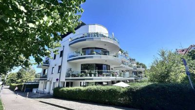 Traumwohnung in Traumlage - 3 Zimmer, Terrasse mit Garten, Einbauküche und TG-Stellplatz inklusive