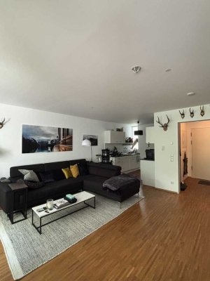 Idyllische 2-Zimmer-Wohnung mit Blick ins Grüne