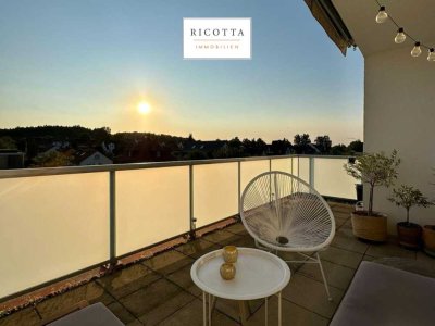 Moderne 3,5-Zimmer-Wohnung mit großem Balkon in zentraler Lage von Leinfelden