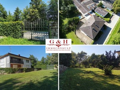 ***EINMALIGE GELEGENHEIT*** Herrschaftliche Villa in eingewachsener Parkanlage mit Gewerbeeinheiten