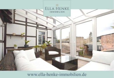 Modernisierter Fachwerktraum - mit Kamin, großem Garten + alter Schmiede...