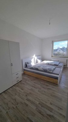Möblierte Wohnung mit Garten