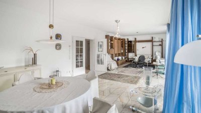 Elegante Etagenwohnung in kleiner Villen-Residenz in exzellenter und ruhiger Halbhöhenwohnlage