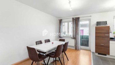 Helle 3-Zimmer-Wohnung mit EBK, Balkon und eigenem Stellplatz
