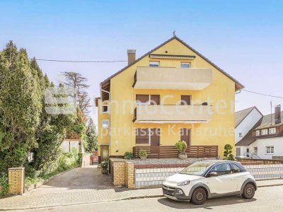 3-Zimmer-Etagenwohnung mit Balkon, Garage und moderner Ausstattung in Karlsruhe-Daxlanden