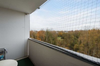Vermietete 1,5-Zimmer-Wohnung in Frankfurt-Hausen mit Weitblick zur Nidda
