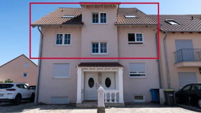 Provisionsfrei! Großzügige Eigentumswohnung auf zwei Etagen im Neubaugebiet