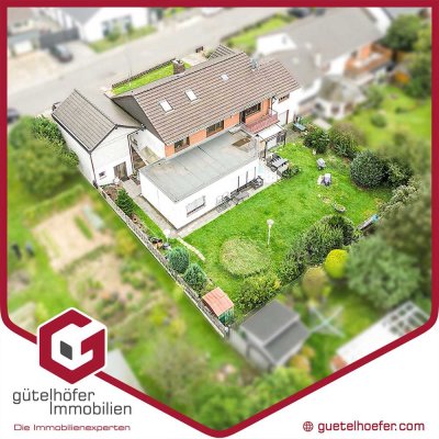 Für Immobilienfüchse! Einfamilienhaus viel Potenzial, 2 Garagen und vermietetem Anbau in Buschhoven