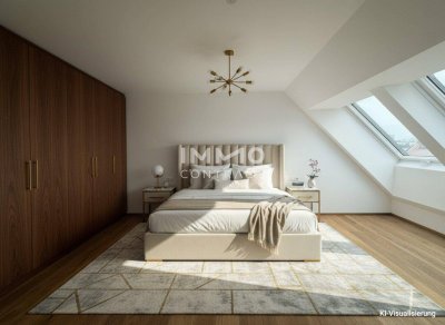 Luxus pur: Exklusiver 4-Zimmer-Dachgeschoß-Erstbezug mit Terrasse und Klimaanlage