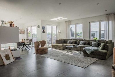 Exklusive 4-Zimmer-Penthousewohnung mit zwei Dachterrassen, Gaskamin und hochwertiger Ausstattung