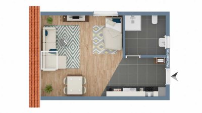 Moderne Neubauwohnung im Erstbezug in Bonn-Lengsdorf