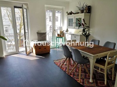 Tauschwohnung: Helle und ruhige 3-Zimmer-Wohnung in St. Pauli