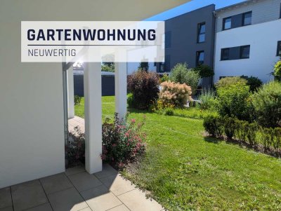 Ruhige Wohnlage! Neuwertige 2-Zimmer Gartenwohnung in ruhiger Lage!