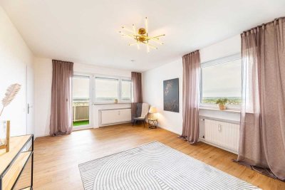PROVISIONSFREI: Renovierte 3-Zimmer-Wohnung mit fantastischem Ausblick am Wildpark. Sofort frei.