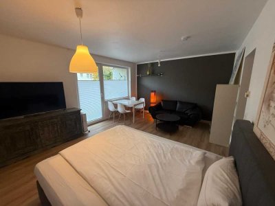 Möblierte Charmante 1-Zimmer Wohnung im 2. OG mit Balkon in Heidelberg-Südstadt