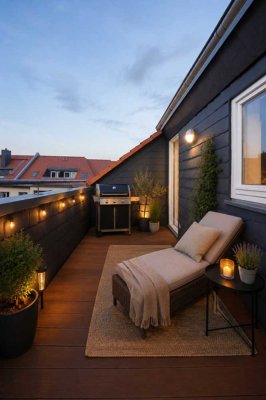 Bezugsfreie Dachgeschosswohnung zwischen Waldstraße und Rosental