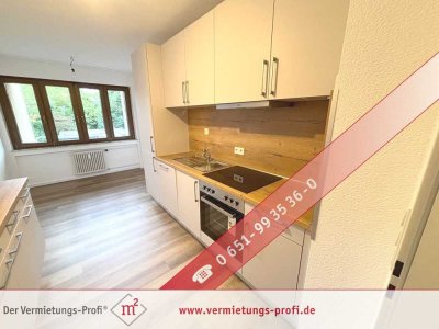 Frisch renovierte 3-Zimmer-Wohnung mit Balkon und neuer Einbauküche in ruhiger Lage