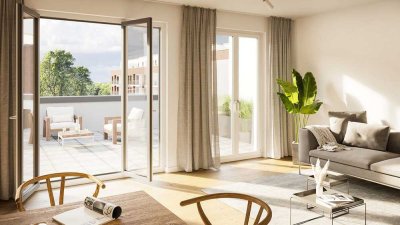 Kompakte 2-Zimmer-Neubau-Eigentumswohnungen in zentraler, ruhiger Lage von Buchholz