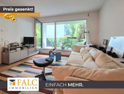Exklusive Maisonette wohnen auf 2 Ebenen mit eigenem Garten
