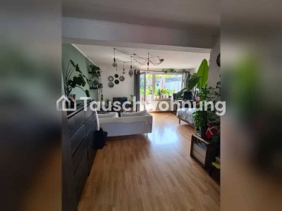 Tauschwohnung: 1,5 Zimmer mit 2 Balkonen gegen größer zu tauschen