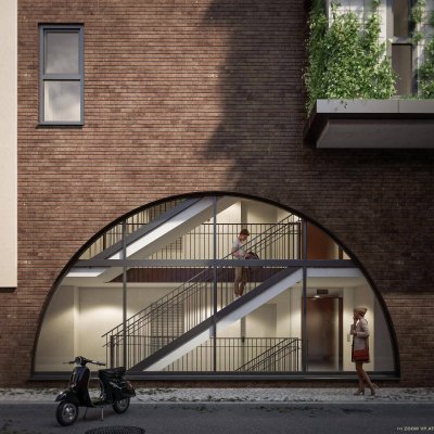 Moderne 2-Zimmer-Wohnung mit Balkon im 4.OG | Blick in den Grünen Prater | ausgezeichnete Anbindung