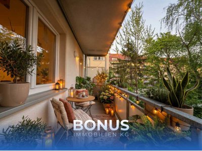 Charmante 2-Zimmer-Wohnung mit Balkon und Gartennutzung