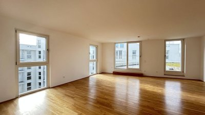 Lichtdurchflutet &amp; stilvoll: 4-Zimmer-Neubau mit Dachgarten, provisionsfrei!