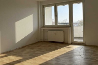 Gepflegte 3-Zimmer-Wohnung mit Balkon mit Blick ins Grüne