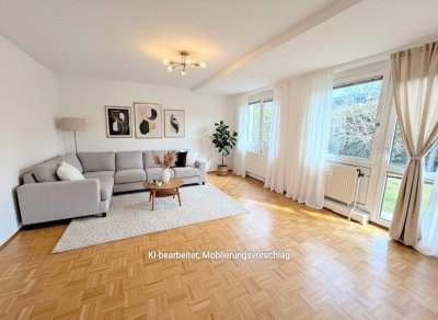 NEUER PREIS! PROVISIONSFREI VOM EIGENTÜMER! 5-ZIMMER GARTENWOHNUNG BEIM MARCHFELDKANAL!