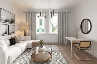 Traumhafte  3,5 Zimmer Wohnung mit schönen Stilelementen am Fuße der malerischen Weinberge