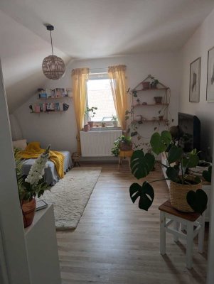 2020 sanierte 2-Zimmer-Mansardenwohnung in Landshut Wolfgangsiedlung