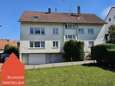 Helle 2-Zimmer-ETW mit Balkon im EG/Hochparterre im 5-Familienhaus in Straubenhardt-Conweiler