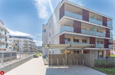 Stilvoll wohnen: Neubauwohnung mit Balkon in zentraler Lage