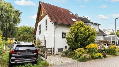 Charmante Doppelhaushälfte mit Garten, Terrasse und Balkon in ruhiger Lage von Schöneck-Kilianstädt