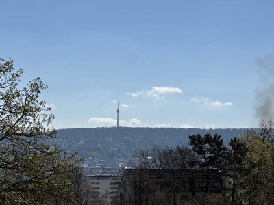 Top-Penthouse-Wohnung mit 3 Dachterrassen und Bick auf Stuttgart