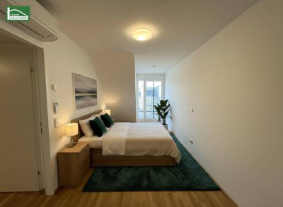 Moderne 2-Zimmer-Wohnung in zentraler Lage beim FAC-Platz, nur wenige Minuten von der S-Bahnstation Jedlersdorf entfernt