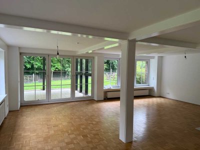 Repräsentative 4-Zimmer-Wohnung mit Terrasse und Garten