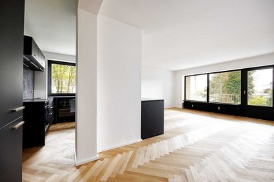 Elbblick inklusive: Exklusive 3-Zimmer- Luxuswohnung (Haus-im-Haus) in Bestlage