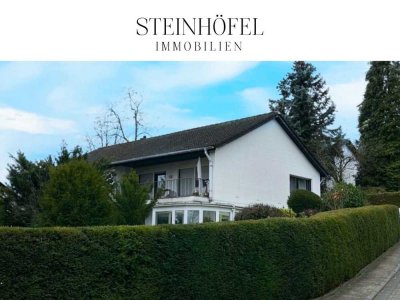 Großzügiger Bungalow mit Einliegerwohnung & Potenzial auf bebaubarem 854 m²-Grundstück