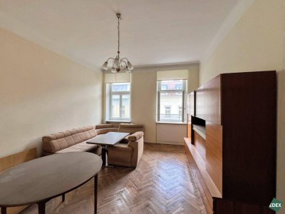 Altbauwohnung zum Sanieren – 48 m² mit Balkon im 3. Liftstock
