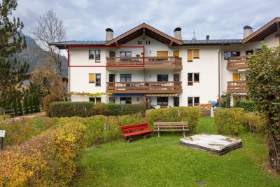 Bergblick in Aurach bei Kitzbühel