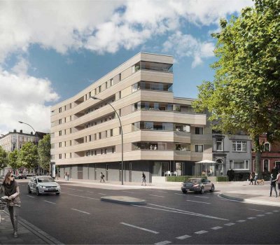 Luxuriöse Eigentumswohnung: 2Zi, EBK, 56m2, Balkon, direkt in der Schanze