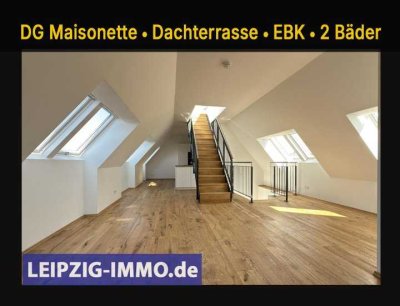 ** Wohntraum mit Fernblick ** Dachgeschoss-Maisonette mit Dachterrasse ** Einbauküche ** 2 Bäder **