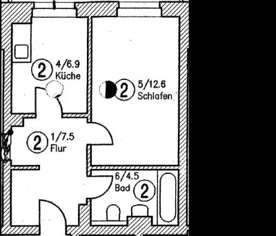 Kernsaniertes Appartment mit moderner Einbauküche ***ERSTBEZUG***