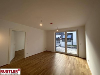 Südseitige 2-Zimmerwohnung mit großem Balkon - Frühjahrsaktion: € 5.000,- Küchengutschein geschenkt!