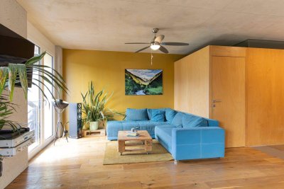 Sonnige Wohlfühloase mit Balkon sowie Garten inkl. Sauna in Axams