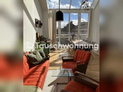 Tauschwohnung: Traumhaft helle Maisonette Wohnung